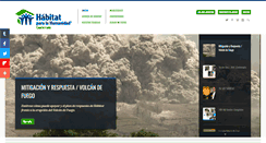 Desktop Screenshot of habitatguate.org