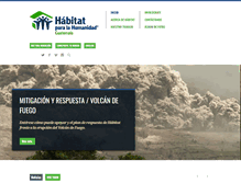 Tablet Screenshot of habitatguate.org